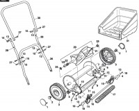 Qualcast F 016 L80 722 PANTHER 380 Lawnmower PANTHER380 Spare Parts